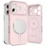 Tech-Protect silicone MagSafe hoes voor Apple iPhone 17 Pro, pink pearl
