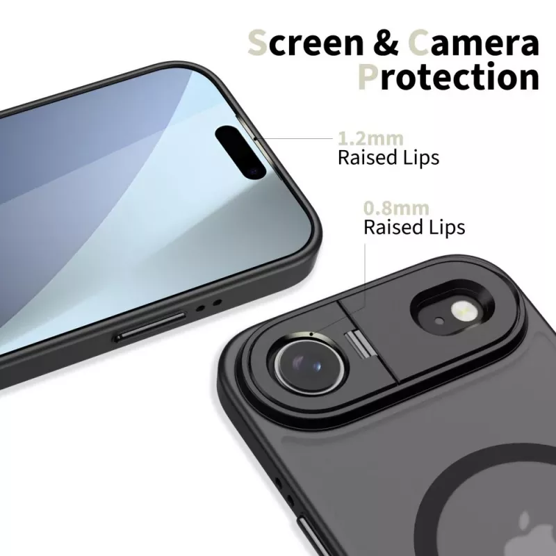 Tech-Protect Magstand MagSafe iPhone 17 Air mat zwart
