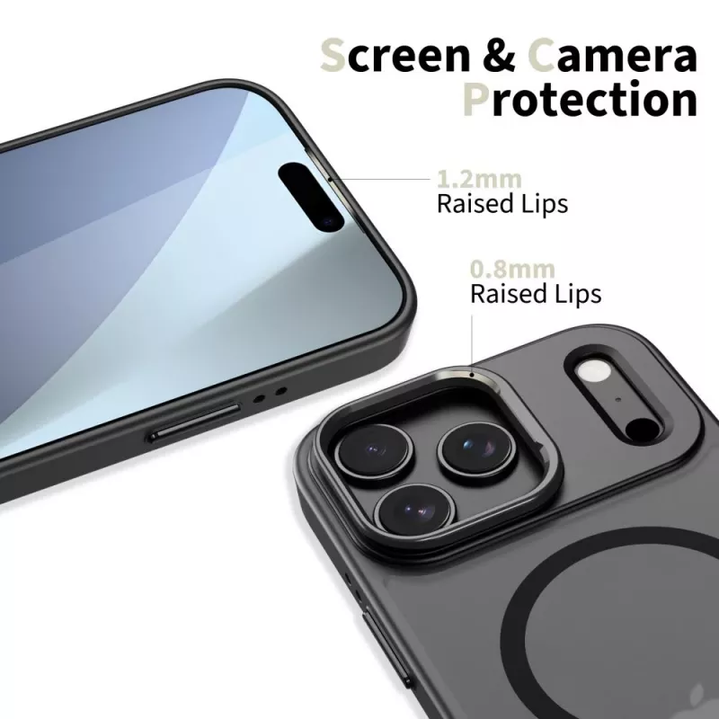 Tech-Protect Magstand MagSafe iPhone 17 Pro Max mat zwart