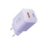 TECH-PROTECT NCM33 2-poorts netwerkoplader PD 33W / QC3.0 baby purple