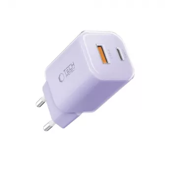 TECH-PROTECT NCM33 2-poorts netwerkoplader PD 33W / QC3.0 baby purple