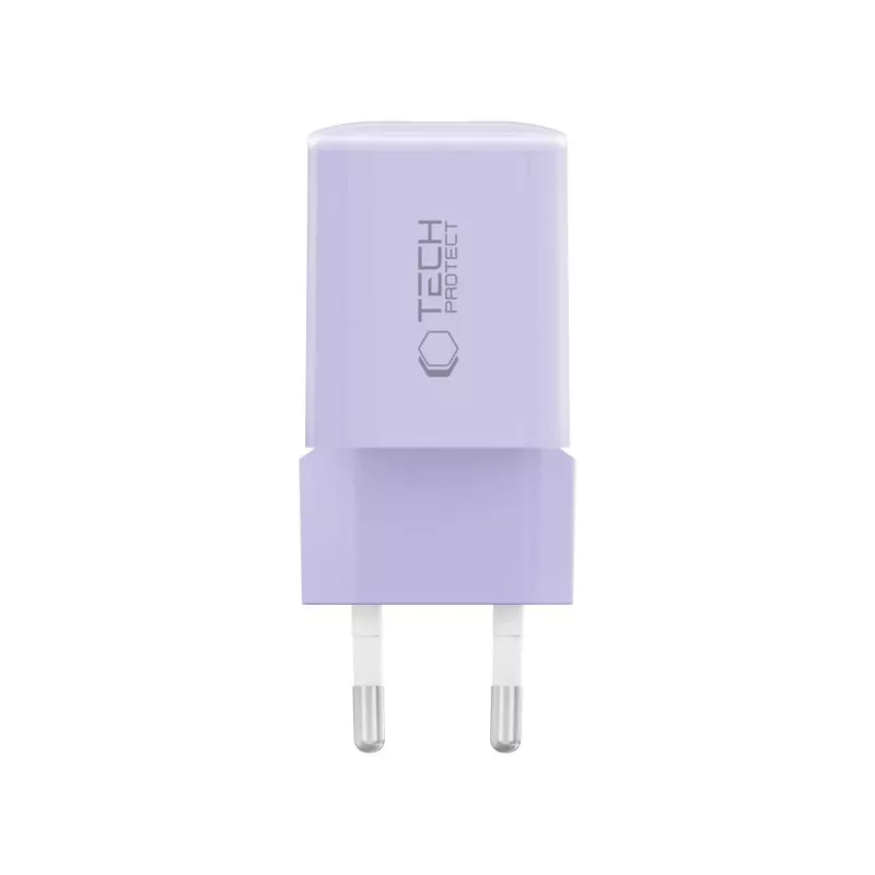 TECH-PROTECT NCM33 2-poorts netwerkoplader PD 33W / QC3.0 baby purple