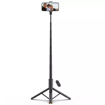 Tech-Protect L09S selfiestick & statief zwart