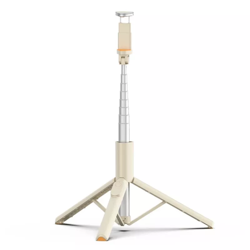 Tech-Protect L09S selfiestick statief beige