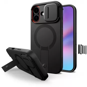 TECH-PROTECT KEVLAR AURA MAGSAFE IPHONE 17 ZWART