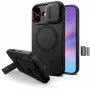 TECH-PROTECT KEVLAR AURA MAGSAFE IPHONE 17 ZWART