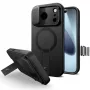 TECH-PROTECT KEVLAR AURA MAGSAFE IPHONE 17 PRO ZWART