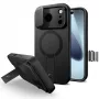 TECH-PROTECT KEVLAR AURA MAGSAFE IPHONE 17 PRO MAX ZWART