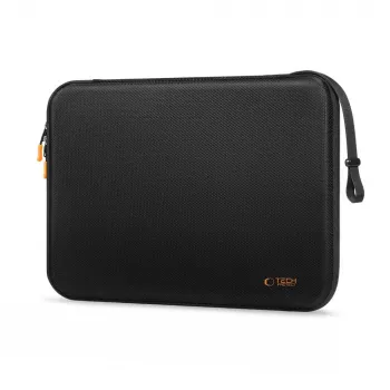 TECH-PROTECT HardPouch Laptop Sleeve 15-16 inch zwart/oranje