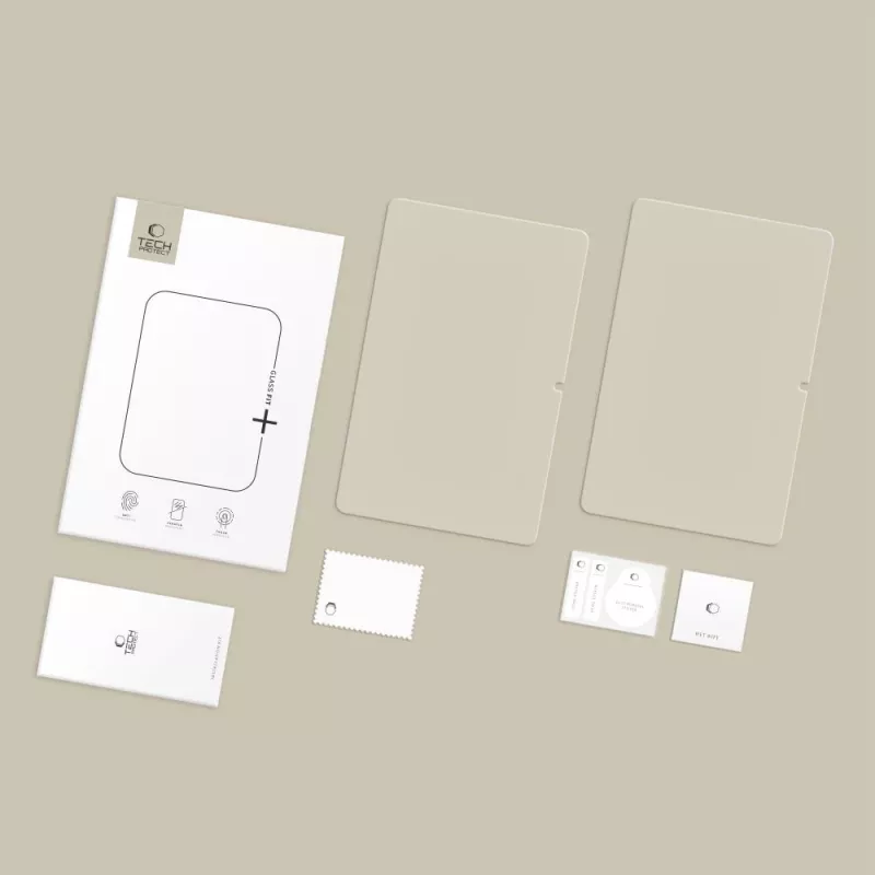 Tech-Protect Glass Fit+ Gehard Glas Screenprotector voor Lenovo IdeaTab K11 Gen 2 11.0 TB-336 (2-pack)