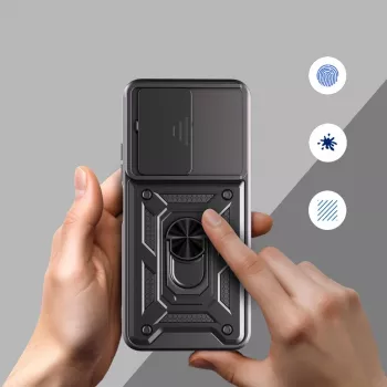 Tech-Protect Camshield Pro Hoesje voor Xiaomi Redmi 15C, Zwart
