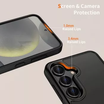 Tech-Protect Magmat Hoesje voor Xiaomi Redmi 15 4G, Mat zwart