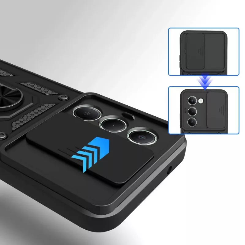 Tech-Protect Camshield Pro Xiaomi Redmi 15 4G / 5G Zwart