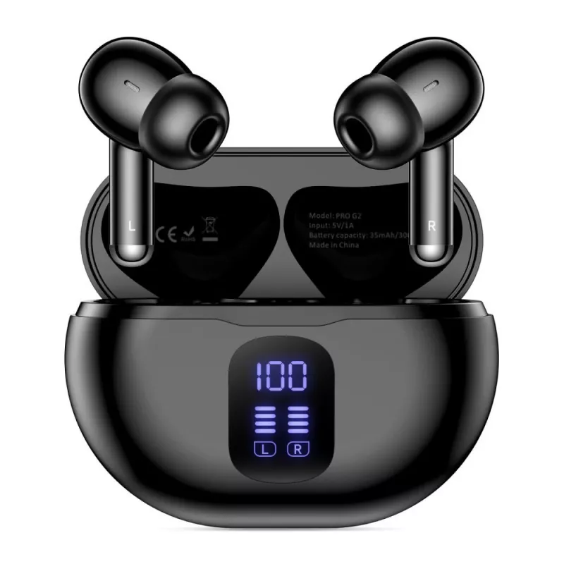 TECH-PROTECT ULTRABOOST TWS EARPHONE PRO G2 ZWART