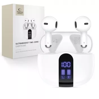 TECH-PROTECT ULTRABOOST TWS Earphone Core G2 Wit