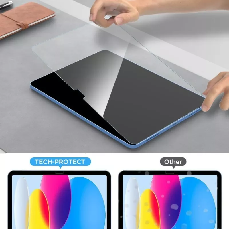 Tech-Protect Glass Fit+ gehard glas displaybescherming voor Samsung Galaxy Tab S10 Lite 10,9 inch X400/X406B - 2-pack