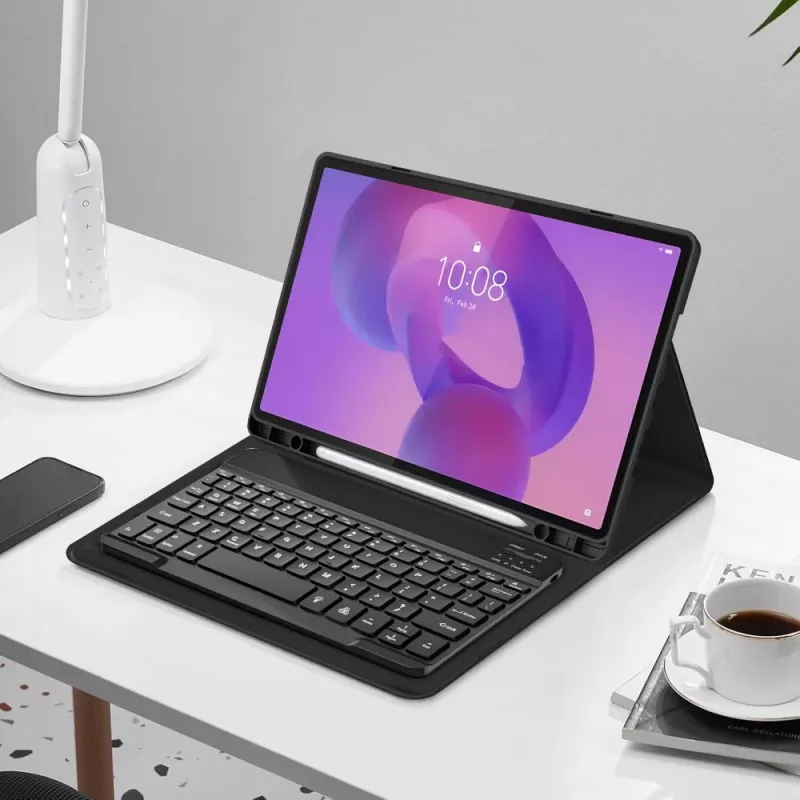 Tech-Protect SC Pen + Keyboard voor Lenovo Idea Tab Pro / Pro MT 12.7 TB-373 Zwart