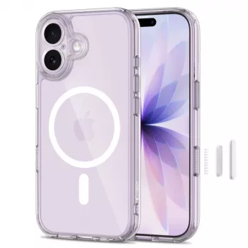 TECH-PROTECT MAGPEAK MAGSAFE CC IPHONE 17 TRANSPARANT