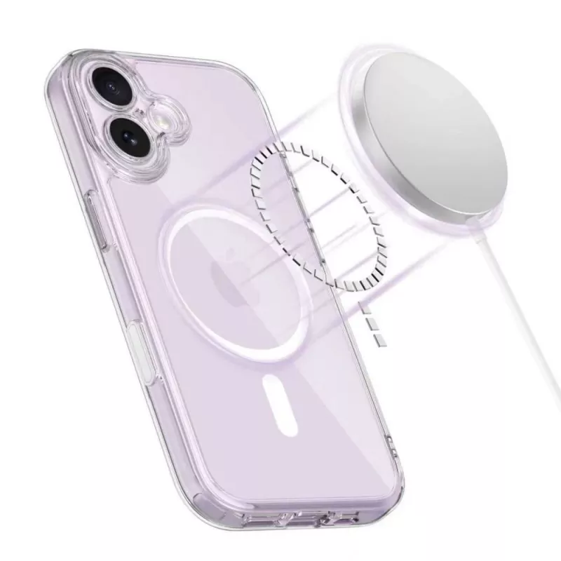 TECH-PROTECT MAGPEAK MAGSAFE CC IPHONE 17 TRANSPARANT