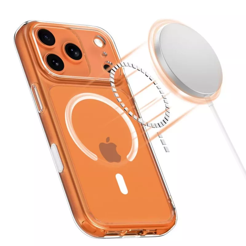 TECH-PROTECT MagPeak MagSafe Transparante Case voor Apple iPhone 17 Pro