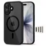 TECH-PROTECT MAGPEAK Magsafe CC iPhone 17 Zwart/Transparant