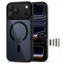 TECH-PROTECT MagPeak MagSafe hybride back cover voor Apple iPhone 17 Pro Max, zwart/transparant