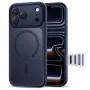 TECH-PROTECT MAGPEAK MAGSAFE CC IPHONE 17 PRO MAT DEEP BLUE
