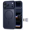 TECH-PROTECT MAGPEAK MAGSAFE CC IPHONE 17 PRO MAT DEEP BLUE