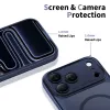 TECH-PROTECT MAGPEAK MAGSAFE CC IPHONE 17 PRO MAT DEEP BLUE
