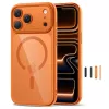 TECH-PROTECT MAGPEAK MAGSAFE CC IPHONE 17 PRO COSMIC ORANGE/TRANSPARANT
