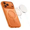 TECH-PROTECT MagPeak MagSafe Case voor iPhone 17 Pro Max, Cosmic Orange/Transparant