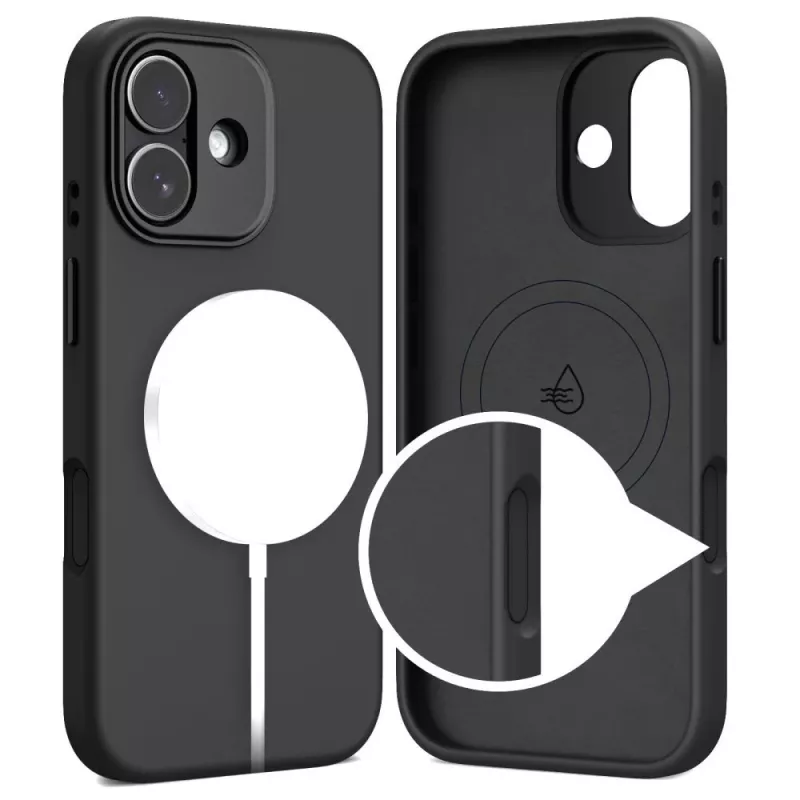 TECH-PROTECT UNIQ MagSafe iPhone 17 Case Zwart