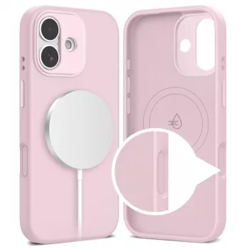 TECH-PROTECT UNIQ MagSafe iPhone 17 back cover roze