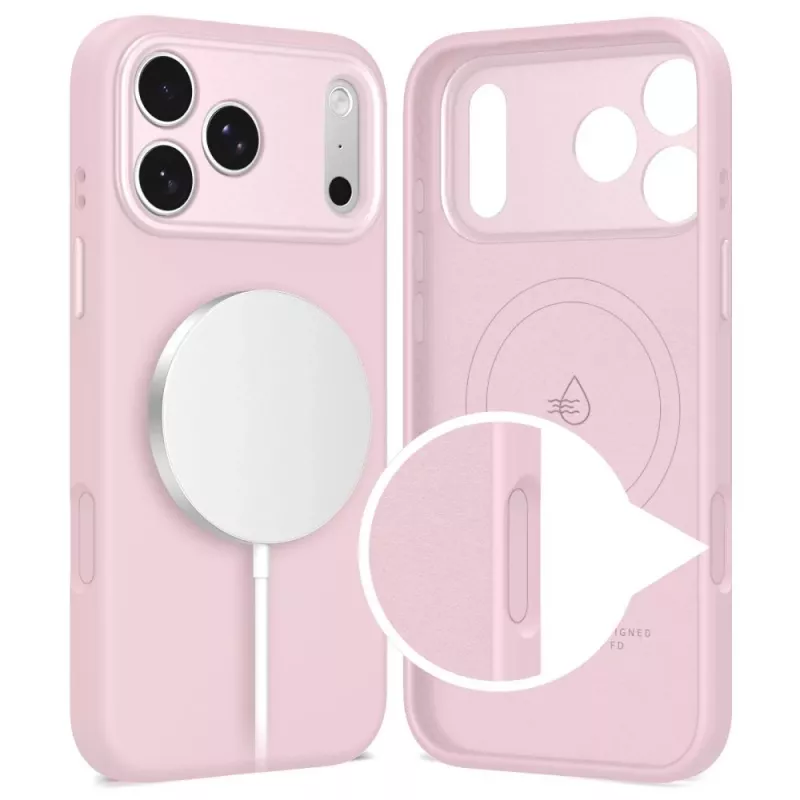 Tech-Protect Uniq MagSafe iPhone 17 Pro Max back cover roze