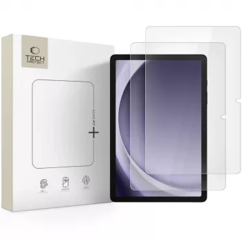 TECH-PROTECT Glass Fit+ 2-pack gehard glas schermbeschermer voor Samsung Galaxy Tab A9+ / A11+ Plus 11,0 inch (SM-X210/X215/X216/X230/X235/X236) transparant