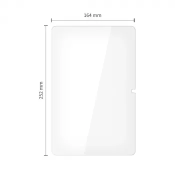 TECH-PROTECT Glass Fit+ 2-pack gehard glas schermbeschermer voor Samsung Galaxy Tab A9+ / A11+ Plus 11,0 inch (SM-X210/X215/X216/X230/X235/X236) transparant