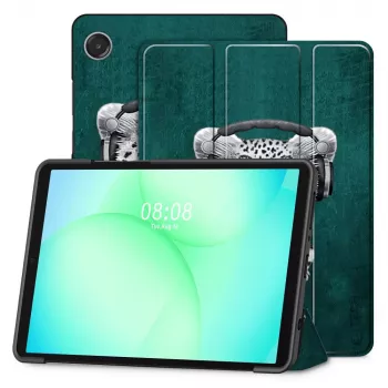 Tech-Protect Smart Case voor Samsung Galaxy Tab A9 8,7 inch SM-X110/X115/X117 - kattenontwerp