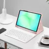 TECH-PROTECT SC Pen + Keyboard voor Samsung Galaxy Tab A9 / A11 8.7 X110 / X115 / X133 / X135, roze