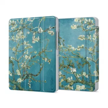 Tech-Protect Smart Case voor Samsung Galaxy Tab A9+/A11+ - Sakura kersenbloesempatroon