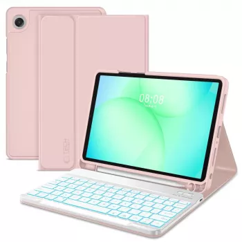 TECH-PROTECT SC PEN + KEYBOARD GALAXY TAB A9+ / A11+ PLUS 11.0 X210 / X215 / X216 / X230 / X235 / X236 ROZE