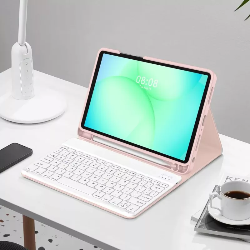 TECH-PROTECT SC PEN + KEYBOARD GALAXY TAB A9+ / A11+ PLUS 11.0 X210 / X215 / X216 / X230 / X235 / X236 ROZE