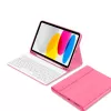 Tech-Protect SC Pen + Keyboard Case voor iPad 10,9 inch (10e generatie, 2022) / 11 inch (2025) - magenta