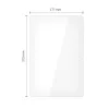 Tech-Protect Glass Fit+ gehard glas schermbeschermer 2-pack voor Xiaomi Poco Pad M1 / Redmi Pad Pro / 2 Pro 12.1 transparant