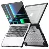 TECH-PROTECT SMARTSHELL PRO MACBOOK PRO 14 M1-M5 PRO / M5 PRO MAX 2021-2026 ZWART/TRANSPARANT