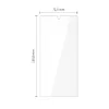 TECH-PROTECT gehard glas schermbeschermer bundel 10-pack voor Samsung Galaxy S24 Ultra transparant
