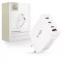 TECH-PROTECT NC120W-GAN 4-poorts netwerkoplader PD 120W / QC3.0 wit