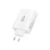 TECH-PROTECT NC120W-GAN 4-poorts netwerkoplader PD 120W / QC3.0 wit