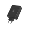 TECH-PROTECT NC120W-GAN 4-poorts netwerkoplader PD 120W / QC3.0 zwart