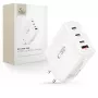 TECH-PROTECT NC140W-GAN 4-poorts netwerkoplader PD 140W / QC3.0 wit