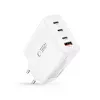 TECH-PROTECT NC140W-GAN 4-poorts netwerkoplader PD 140W / QC3.0 wit